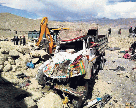 Families of those killed in Upper Mustang tipper mishap to get Rs 500,000 each