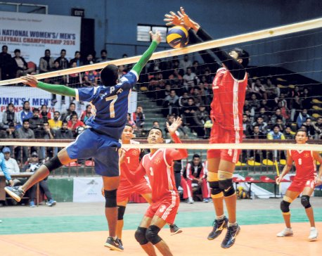 Help Nepal and Tribhuvan Army to vie for men’s volleyball title