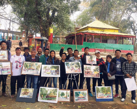 Holi brings together artists from Pokhara, Dharan