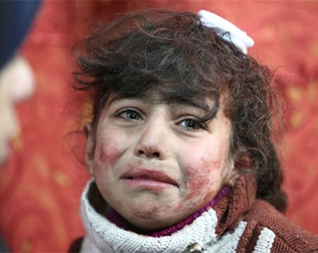 WITHER HUMANITY: SYRIA BLEEDS