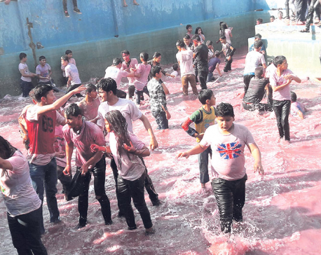 Holi celebrations in tarai (Photo Feature)