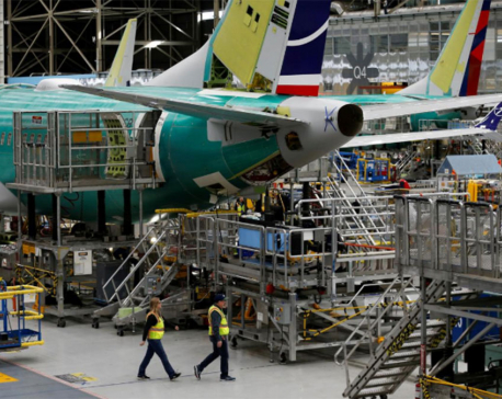 Boeing's 737 production cut hits its shares and those of suppliers