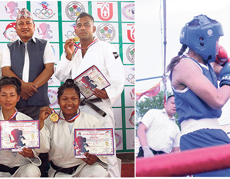 Police bags seven gold medals to top judo medal chart
