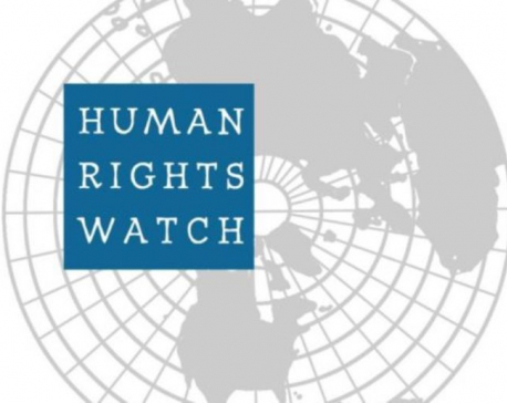 Human Rights Watch urges govt to stop  prosecuting journalists, social media users in Nepal