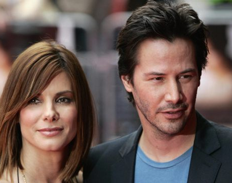 Keanu Reeves says he had a crush on Sandra Bullock during 'Speed'