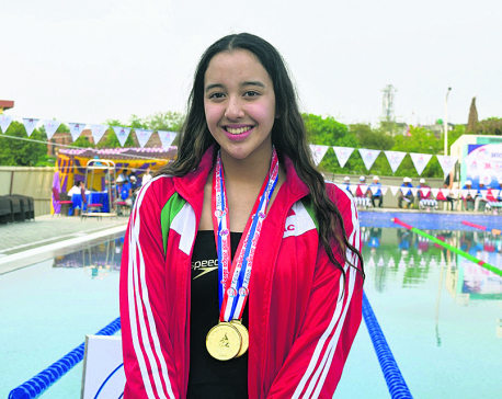 Gaurika sets another national record, wins two golds