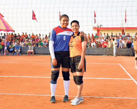 Adhikari embraces her new journey in volleyball