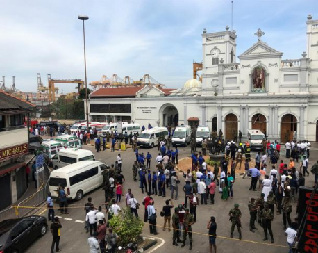 Easter Day bomb blasts kill more than 20 in Sri Lankan churches, hotels