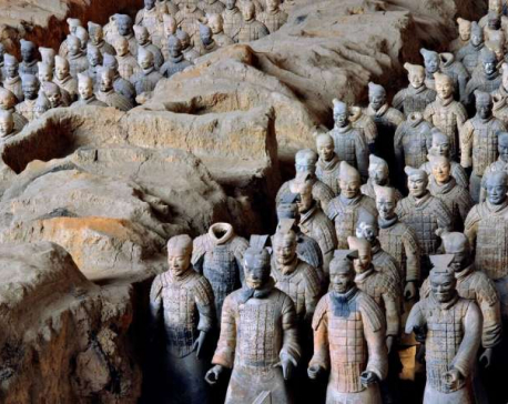 Scientists solve mystery of pristine weapons of China's Terracotta Warriors