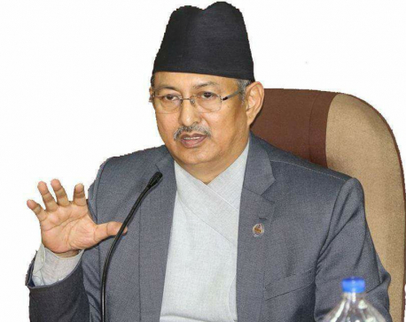 Govt focused on holding election in peaceful manner: Home Minister Khand