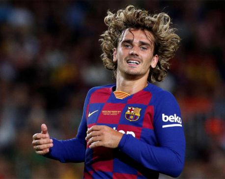 Barca injuries lay extra burden on Griezmann in home bow