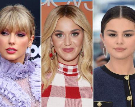 Did Taylor Swift hint about collaboration with Katy Perry and Selena Gomez?