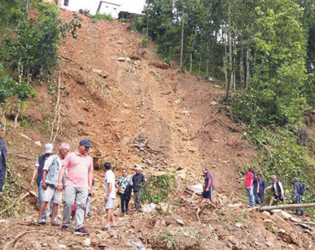 Landslides in Dolakha