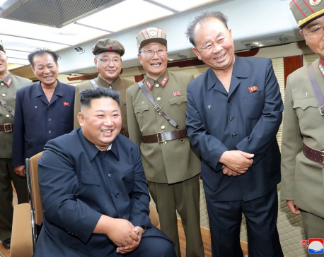 N. Korea says Kim supervised weapons tests, criticizes Seoul