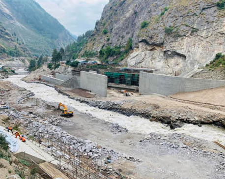 Rasuwagadhi Hydropower Project receives 60 tons of cement after 17 days