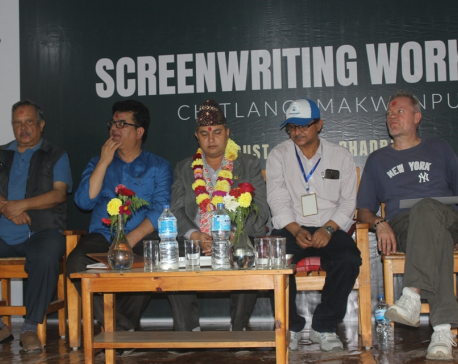 Screenwriting workshop for budding Nepali screenwriters