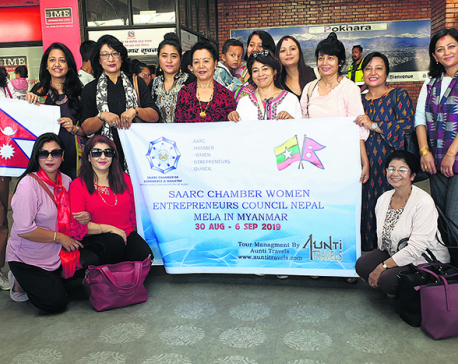Women craft producers off to Myanmar