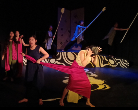 Arko Kurukshetra, a play of our times