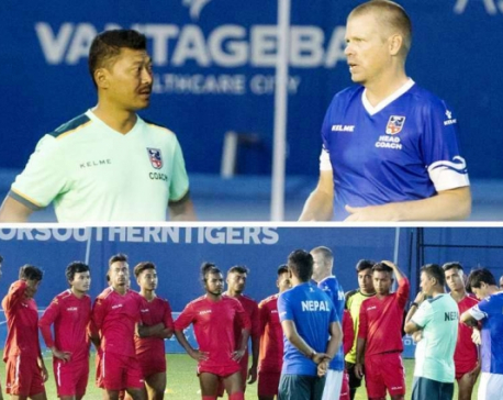 Nepal announces squad for second-phase qualification of FIFA World Cup