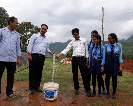 Locals, school students get access to drinking water
