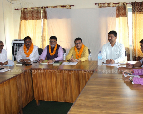 Province 2 cabinet meets in Sarlahi
