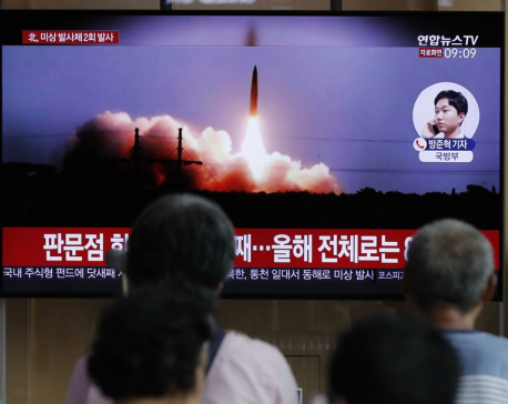 S. Korea says N. Korea has fired 2 more projectiles into sea