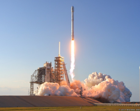 SpaceX rocket with unmanned U.S. capsule blasts off for space station
