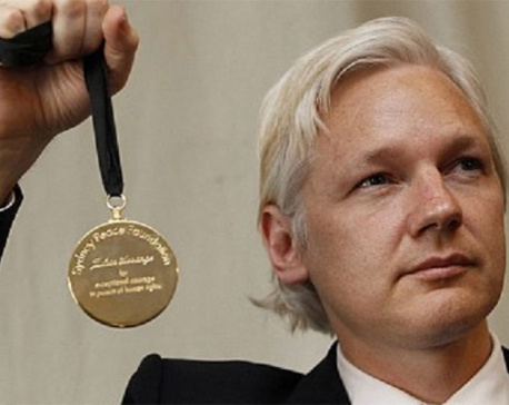 Julian Assange reportedly nominated for Nobel Peace Prize