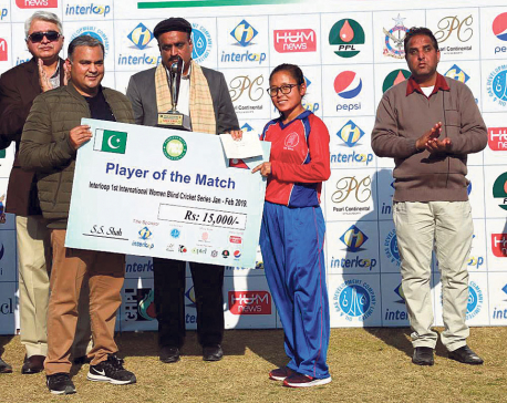 Nepal blind women’s team creates history after third win