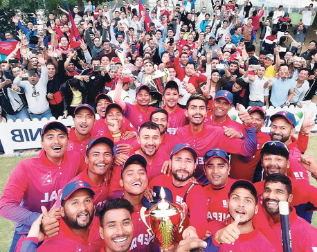 Nepal wins historic T20I series to complete a clean sweep against UAE