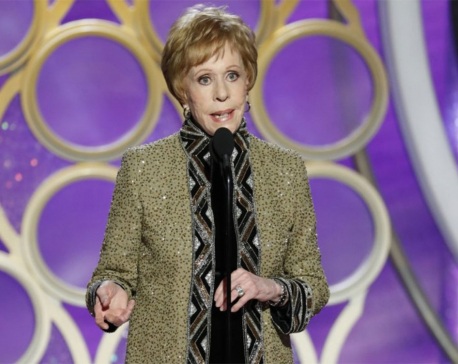 Carol Burnett gets inaugural Globes prize for TV achievement