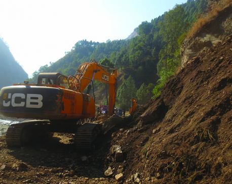 Rural roads being constructed in Rolpa without following procedures