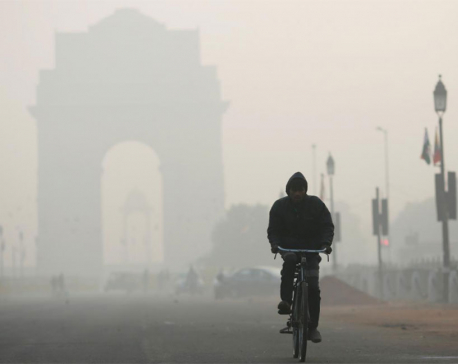 Rain clears smog in Indian capital yet air quality 'very poor'
