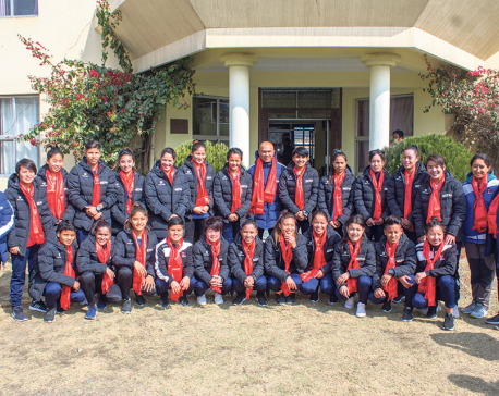 ANFA bids farewell to Nepal women’s football team