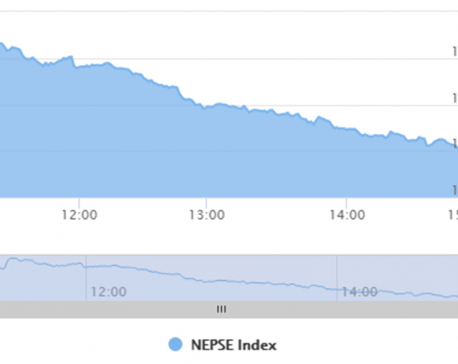NEPSE hit by 7.22 point fall