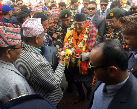 PM Oli to be busy today in his home district