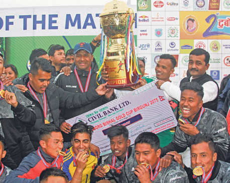 Army retains Bishal Gold Cup after sudden-death win