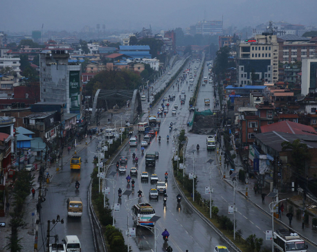 Various parts of the country including Kathmandu Valley witness moderate rainfall