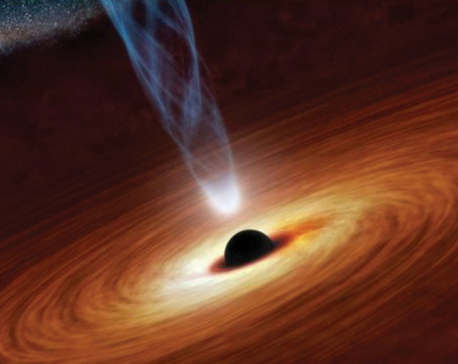 Astronomers see evidence of Einstein's theories in star orbiting massive black hole