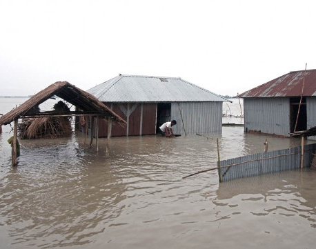 Bangladesh floods worsen after breach, death toll nears 100 in India