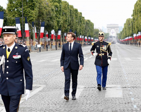 European leaders join Macron for Bastille Day parade