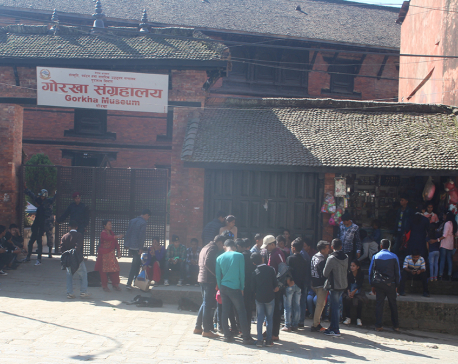 Visitors at Gorkha Museum on the rise