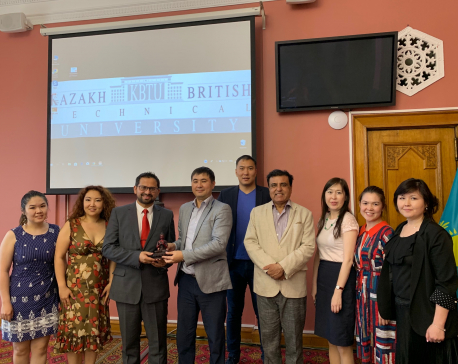 British College, Kathmandu signed MoU with Kazakh British Technical University