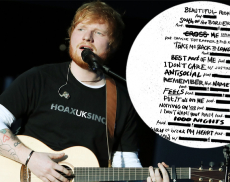 Here comes Ed Sheeran's brand new album 'No. 6 Collaborations Project'
