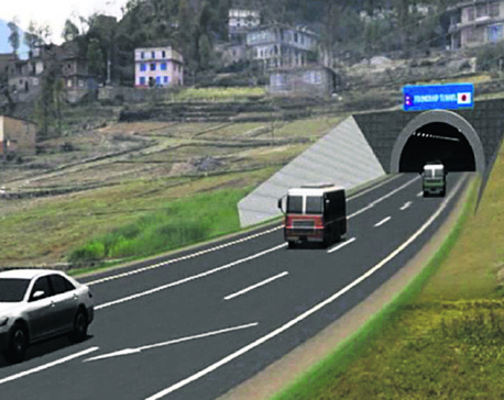 Construction of Thankot - Naubise tunnel road to begin in October