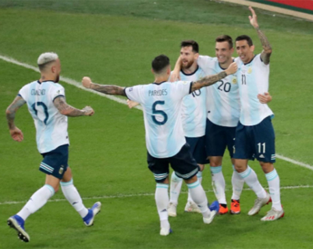 Argentina see off Venezuela to set up titanic Copa clash with Brazil