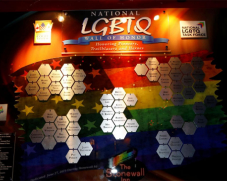LGBTQ heroes celebrated with wall of honor at Stonewall Inn in New York