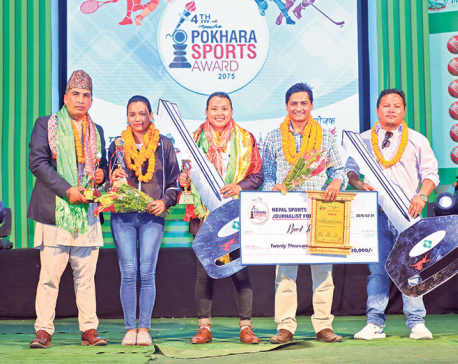 Gurung, Shrestha adjudged best players in NSJF Pokhara Award
