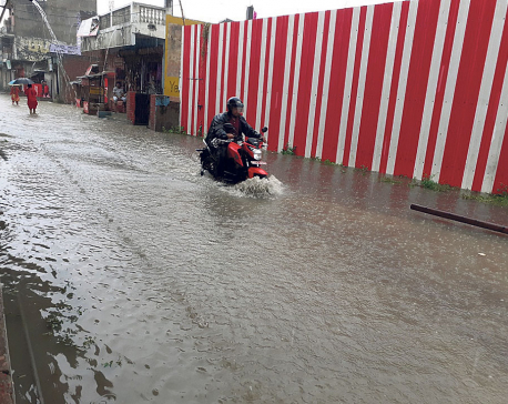 Heavy downpour inundates Nepalgunj
