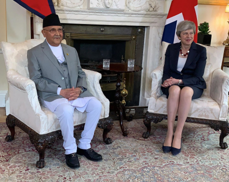 Oli stresses on review of  trilateral agreement between Nepal, UK and India (with video)